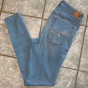 American Eagle High Rise Jegging 12 X-Long